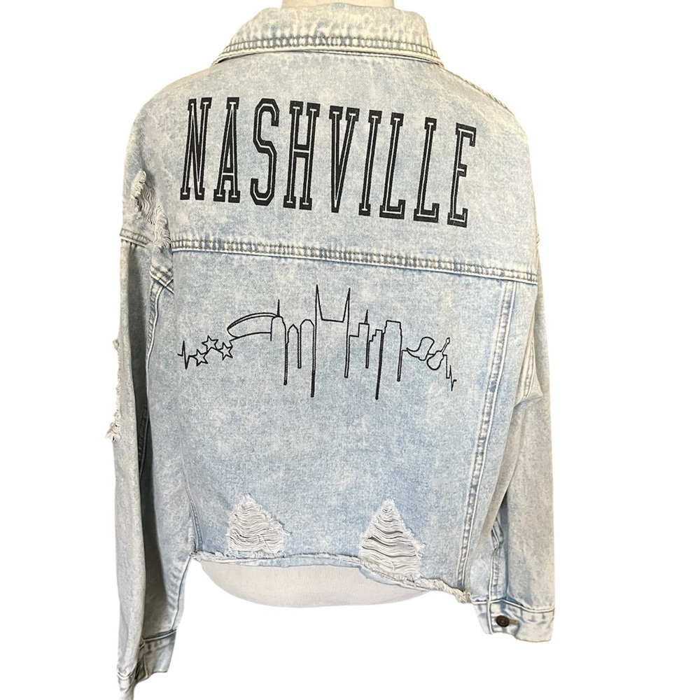 Rivalry Runway Nashville Denim Jacket SZ L